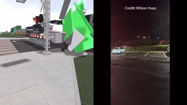 ROBLOX Crash Town Trains vs Cars Based on Real Life Crashes #11