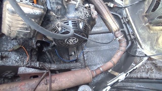 Снегоход Тайга с двигателем Лифан 17л.с.