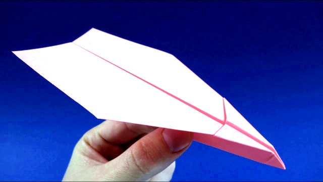Как сделать далеко летающий самолет из бумаги ✈ Как сделать оригами самолет из бумаги
