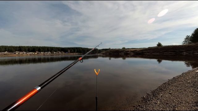 Рыбалка на фидер с флэт кормушкой