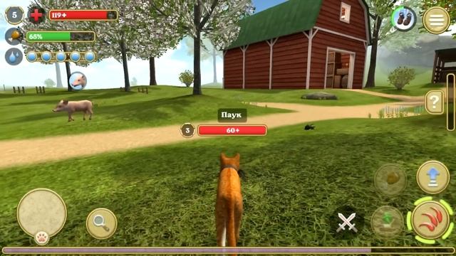 Котик Едун в деревне, мультик игра про котика, Tasty Planet #21