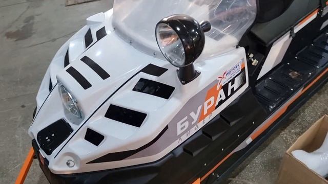 Модернизация снегохода РМ БУРАН ЛИДЕР АДЕ, часть #1