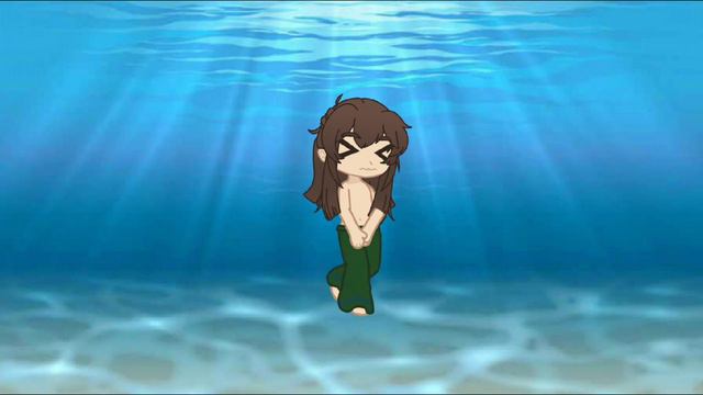 Мальчик превратился в русалку (TG TF)