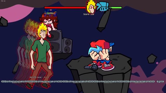 GOD EATER BUT SHAGGY USES 100% OF HIS POWER FRIDAY NIGHT FUNKIN'