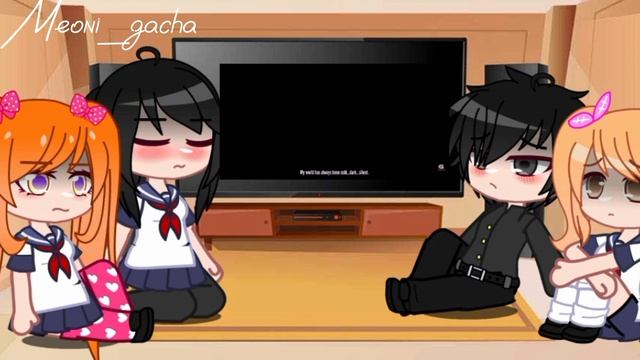 реакция яндере симулятор " как вернуть парня " 1/? часть гача клу6/gacha club