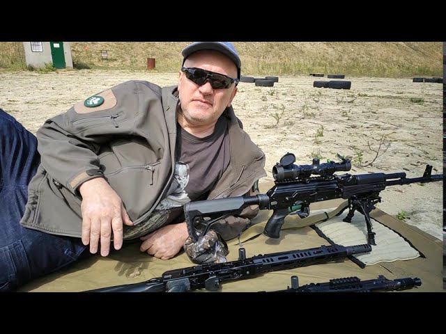 223 VS 5.45 на 300 метров, кто мощней..