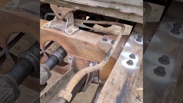 установка раздатки зил 131 на автомобиль зил 130