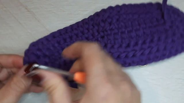 Двойная анатомическая подошва для тапочек из трикотажной пряжи.