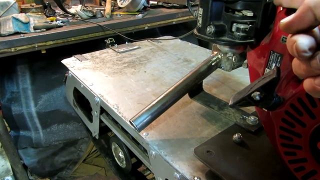 Самодельный глушитель для мотособаки.