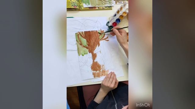 Урок #2.1 Рисуем ласточку и бельчонка