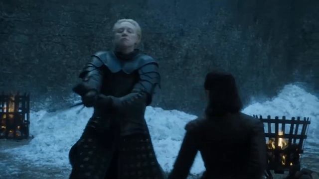 Арья Старк против Бриены Тард, Игра Престолов