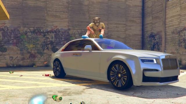 24 часа в машине Ройс ройс