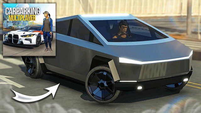 ТЕСЛА КИБЕРТРАК в КАР ПАРКИНГ! Новая Обнова! ПОЛНЫЙ ОБЗОР ОБНОВЫ Car parking multiplayer 4.8.9.4.4