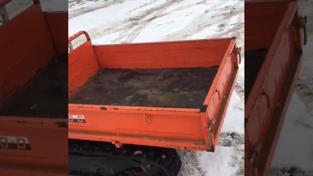 Думпер, самоходная тележка японского производства