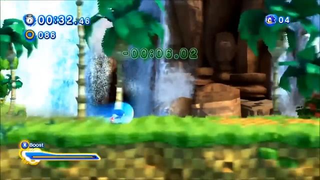 Sonic Generations - Modern Green Hill Zone с русским вокалом