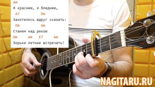 Как играть "СМУГЛЯНКА" на простых аккордах | Разбор песни под гитару