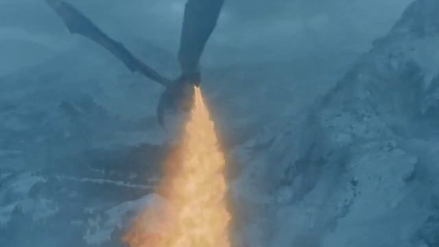 Король ночи убивает дракона Дейенерис