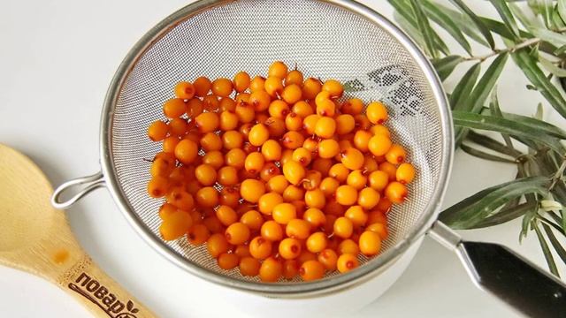 Облепиха с медом на зиму