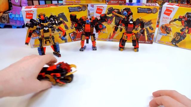 "ЛЕГО" МЕГАЗОРД-САМУРАЙ от QMAN