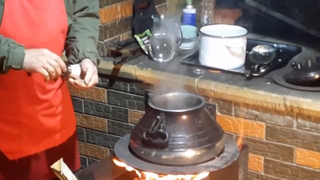 ПЛОВ ИЗ БАРАНИНЫ. АВГАНСКИЙ КАЗАН, ШамильЕ