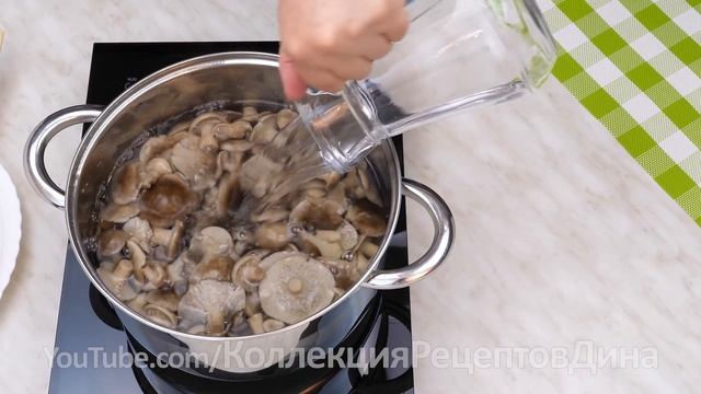 ?Маринованные лесные грибы - Рядовка дымчатая или Говорушка дымчато-серая на зиму ??