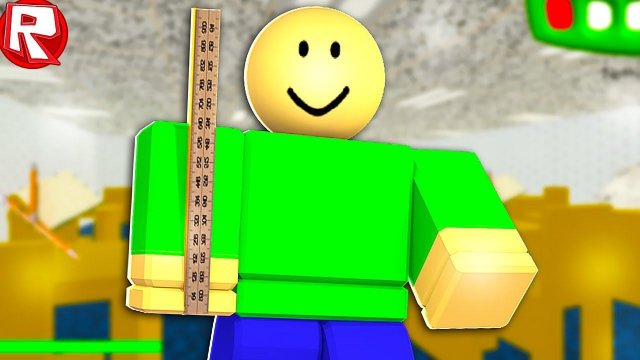 КАК Я ПРЕВРАТИЛСЯ В УЧИТЕЛЯ БАЛДИ В ROBLOX для детей Приключения от Игровой Летсплей в РОБЛОКС