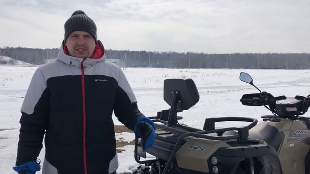 обзор квадроцикла Yamaha Linhai 550
