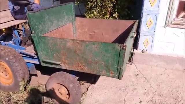самодельный мини трактор т 16
