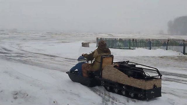 мотобуксировщик щукарь.мототолкач своими руками