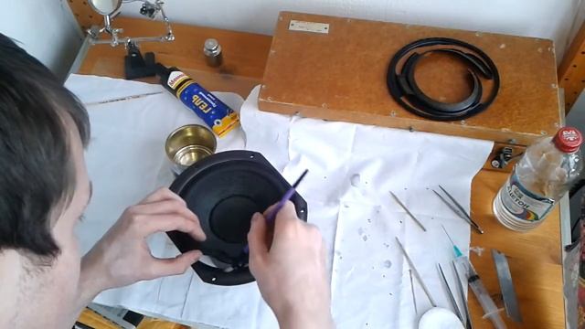 Wharfedale Diamond 9.5 (замена подвеса )