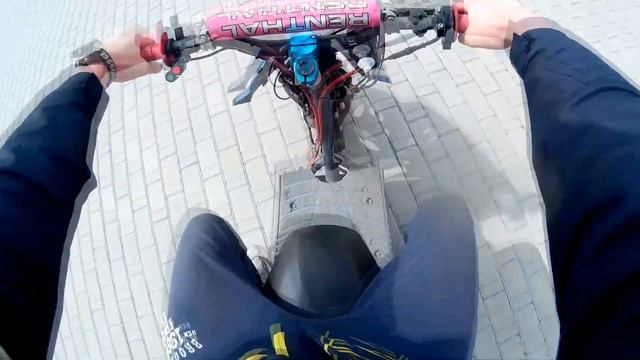 honda dio af 27/Уроки станта/вилли на мопеде/Stunt/как валить на заднем/обзор/