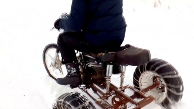 Трицикл из мопеда Альфа