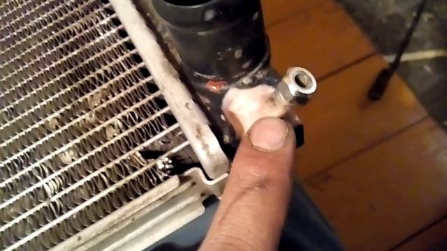 Ремонт радиатора(сломался патрубок)