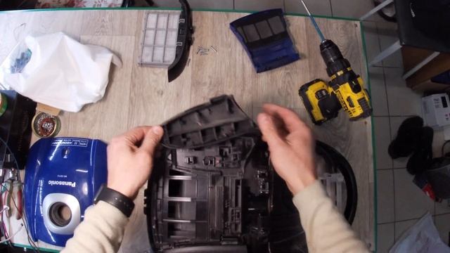 Разборка пылесоса Panasonic