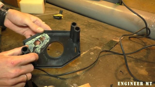 Доработка воздушного фильтра на мотобуксировщике Ураган