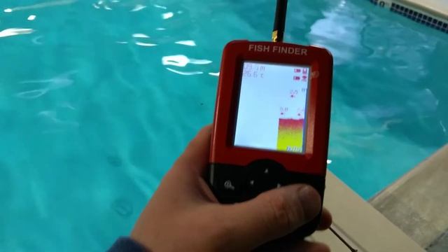 обзор fish finder XJ 01 эхолот