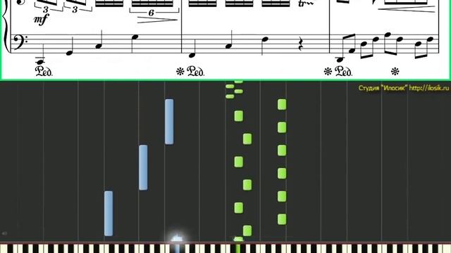 Таривердиев - Снег над Ленинградом (Ноты и Видеоурок для фортепиано) (piano tutorial)