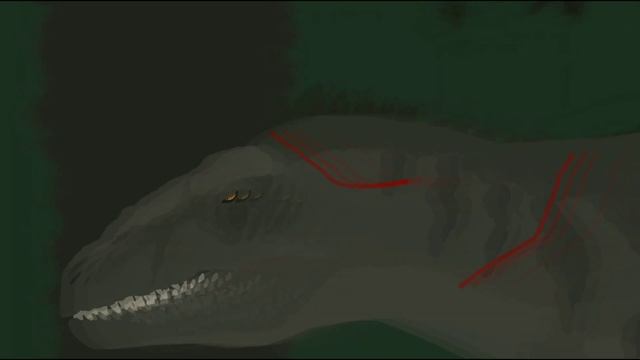 T-Rex, Giganotosaurus & Spinosaurus VS Ultimasaurus || Jurassic World Battle Animation (2/3)