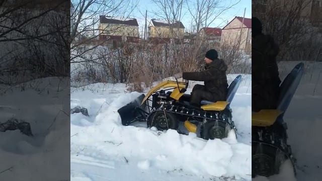 гусеничный минитрактор