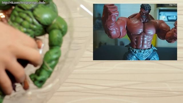 Incredible Hulk (Зеленый Халк) Marvel Select распаковка от Gikman.