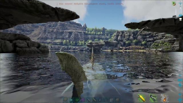 Соло приручение Тусотеутиса в АРК | Приручение водных динозавров в ARK | Соло выживание в ARK PVP #