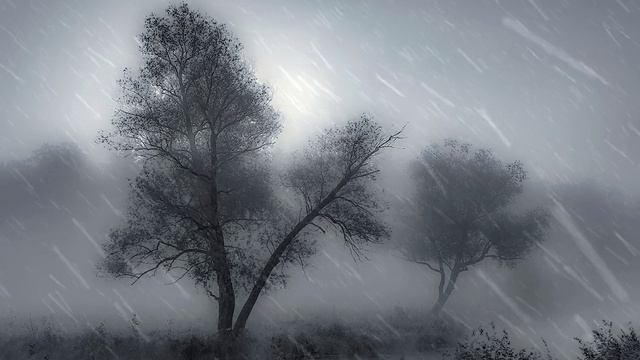 Футаж. Осенний пейзаж 5