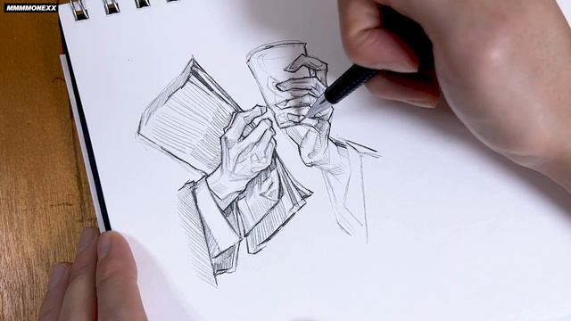 УРОКИ РИСОВАНИЯ! КАК  НАРИСОВАТЬ РУКИ И ПРЕДМЕТЫ В РУКАХ