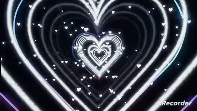 фон сердечки с музыкой