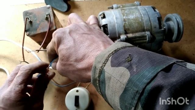 Как правильно подключить двигатель АВЕ 071. Реверс.(подробное видео + схема).