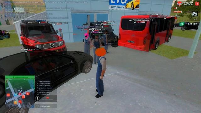 РАБОТА МЕХАНИКОМ НА СТО НА РОДИНА РП • ПУТЬ К 100.000.000 НА РОДИНА РП #crmp #rodinarp #rodinarpcrm