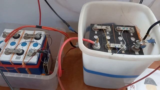Зарядка аккумуляторов Lifepo4 от солнечной панели, при хорошем солнышк