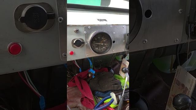 Установка тахометра от ваз 2106,на УАЗ 3303