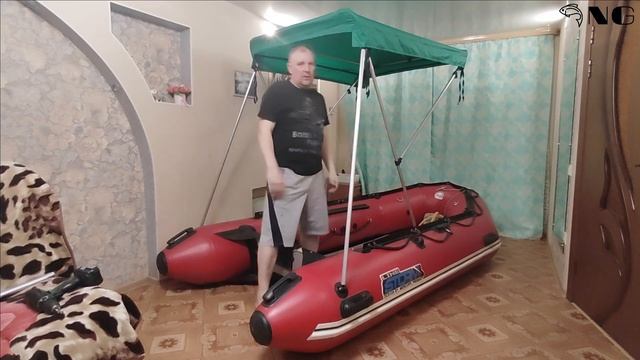 Своими руками. Тент на лодку пвх.