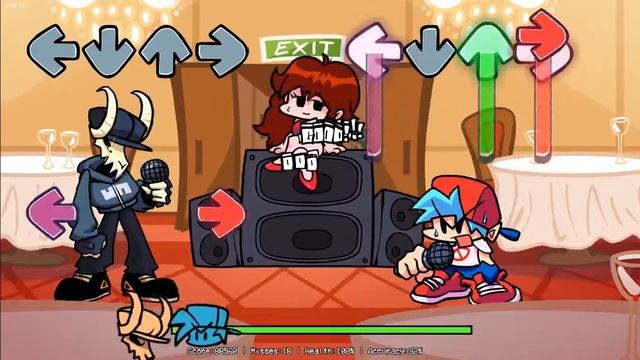 Прохождение мода VS Tabi (Против Таби) на харде! + Русские диалоги| VS EX-Boyfriend Tabi